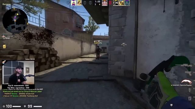 Knife the Last Guy GONE WRONG in CSGO! смотреть онлайн