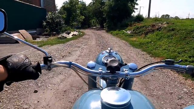 Иж Юпитер 2 1968 - поездка по проселкам. смотреть онлайн