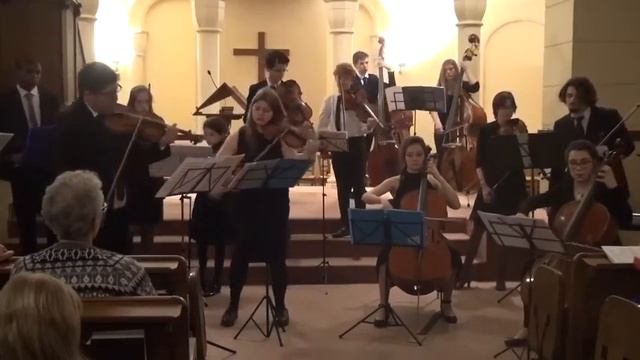 Vivaldi concerto 2 violons 2 violoncelles RV575, 3e mvt, Ensemble Spiritelli de David Castro-Balbi смотреть онлайн
