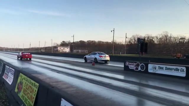 Q50 3.7 FBO Tuned vs Fox Body on the 1/4 mile смотреть онлайн