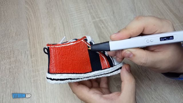 Как нарисовать кеды 3D ручкой | #VitrumUP смотреть онлайн