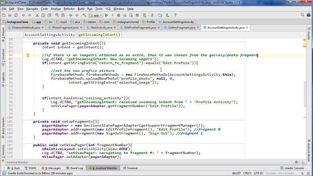 New Profile Photo Using Camera (Part 59) - [Build an Instagram Clone] смотреть онлайн