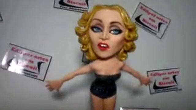 Boneca Madonna | Doll Madonna . Edilper Artes em Biscuit. смотреть онлайн