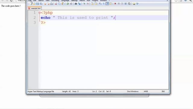 Basic PHP: Difference between PHP and HTML смотреть онлайн