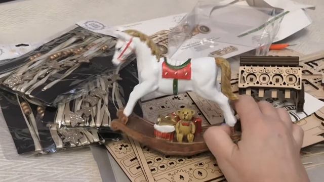 ВЛОГ: деревянные конструкторы/готовая работа/рукодельные игрушки на ёлке?/покупки fixprice смотреть онлайн