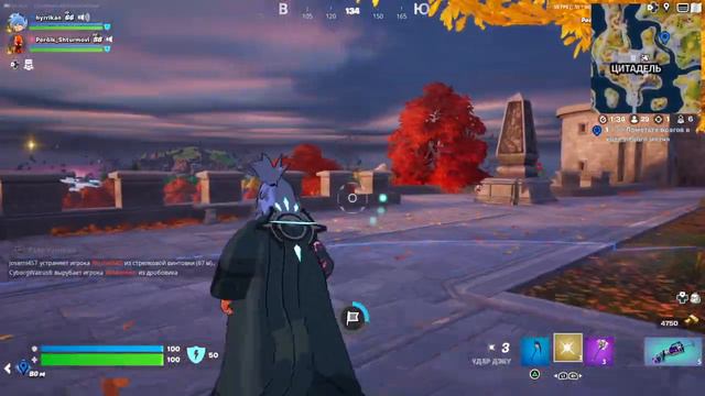Fortnite челлендж, только с Ударом Деку на Незуми смотреть онлайн