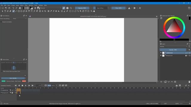 Krita 5.0 - How to create a short animated GIF in Krita - Step by Step смотреть онлайн