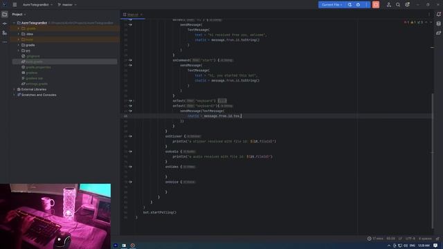 Asmr Programming | How to build telegram bot with kotlin? смотреть онлайн