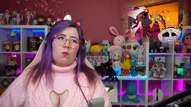 #1 FANGIRL - Hazbin Hotel Episode 5 "Dad Beat Dad" REACTION - Zamber Reacts смотреть онлайн