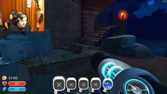 ПЯТЕРКА ДЕЛАЕТ ОБЗОР НА СВОЮ БАЗУ В  SLIME RANCHER