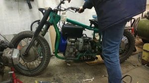 дизельный мотоцикл Урал