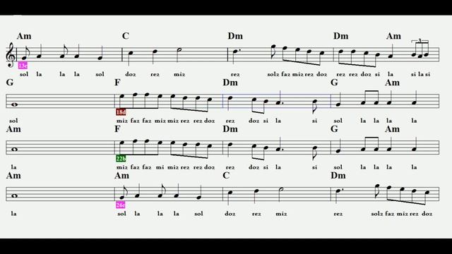 DENİZ ÜSTÜ KÖPÜRÜR--Am--:Flute,Obua,Recorder,Melodica,Elc.Guitar,Violin,Keyboard,Bağlama. смотреть онлайн