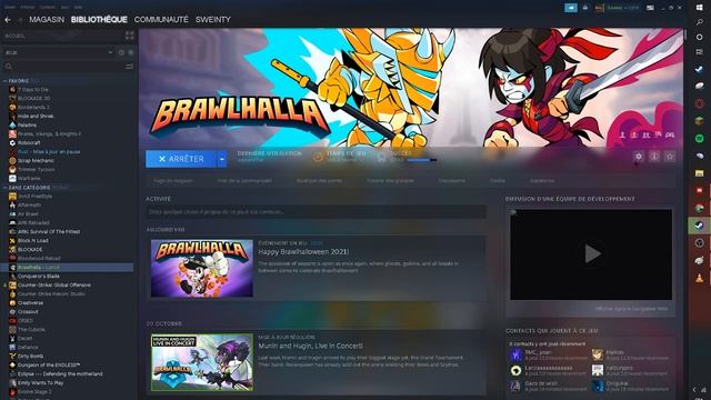 Comment régler le probleme Brawlhalla | Easy Anti Cheat Steam смотреть онлайн
