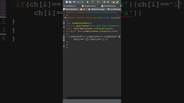 Count Vowels And Show Positions Of Vowels From Given String in Java Program Eclipse IDE смотреть онлайн