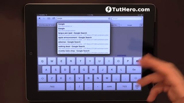 iPad Tutorial - The domain extension key on the iPad Keyboard - v22 смотреть онлайн