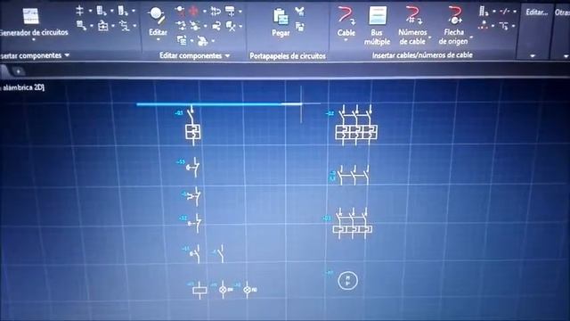 TABLERO DE DISTRIBUCION EN AUTOCAD ELECTRICAL 2015 смотреть онлайн