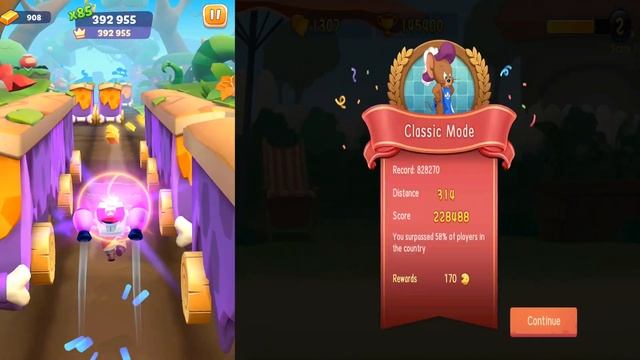 Talking Tom Gold Run 2 Vs Tom And Jerry Run.Бегуны во Времени против Мышиных Догонялок.Кто Круче