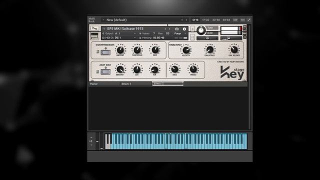Electric Piano VST l MK I Suitcase 1975 for kontakt смотреть онлайн