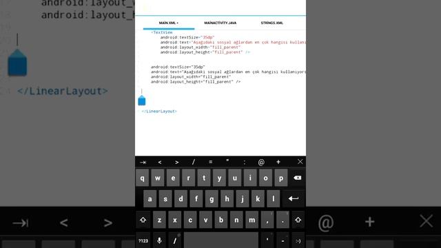 AIDE-Android Programlama - #2