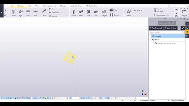 Base Points with Reference Model Import/Export смотреть онлайн