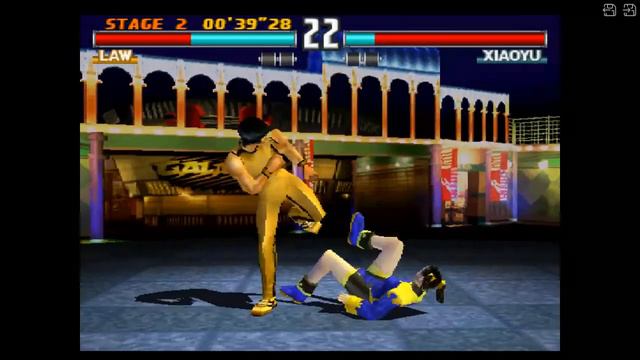 Tekken 3 Online Game Play LAW vs XIAYOU Stage:2 смотреть онлайн