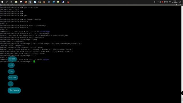 Клонирование существующего репозитория Git | Fedora Rawhide смотреть онлайн