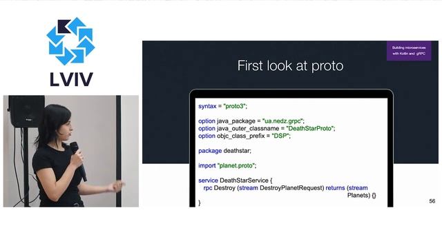 `Microservices with Kotlin and gRPC` by Marharyta Nedzelska смотреть онлайн