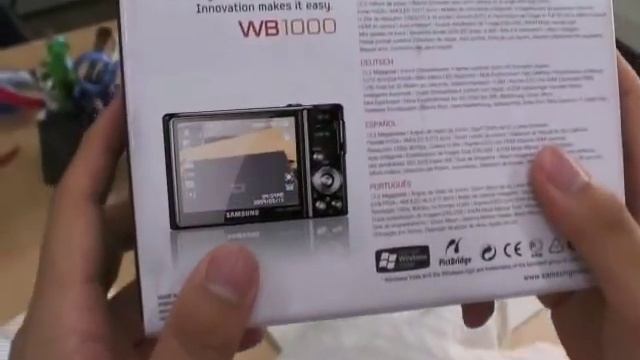 Samsung WB1000 Unboxing смотреть онлайн
