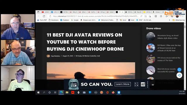 Rotor Talk Live Season 5 Episode 37 Mavic 3 Enterprise Leak & Avata Reviews смотреть онлайн