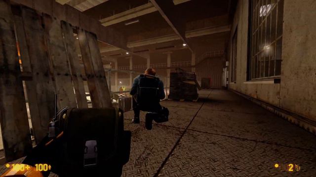 Black Mesa - Sad Ending for Security Guard смотреть онлайн