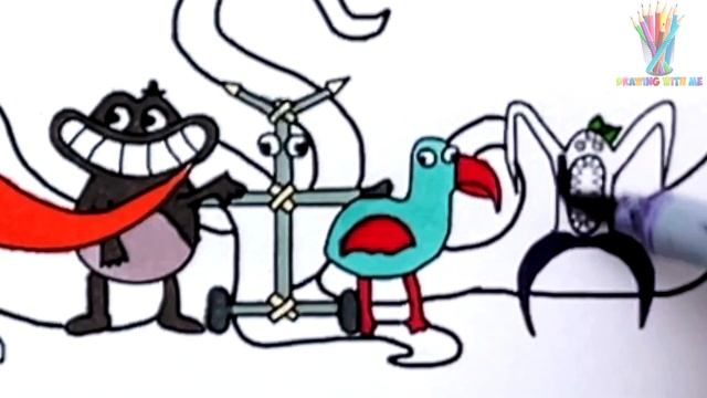 Garten of Banban 5 NEW COLORING PAGES / How to Color All New Monsters from NEW FIRST Teaser Trailer смотреть онлайн