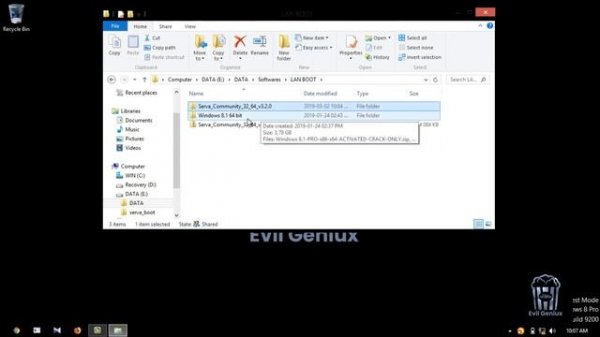 Tip: How to install Windows Operating System via ethernet LAN Cable