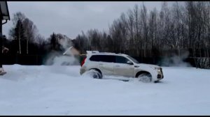 Что может HAVAL H9 в снегу.  Часть 2.