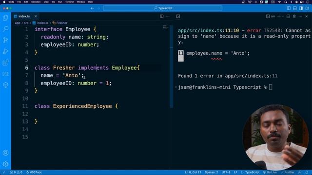 Typescript Interface | What is the difference between interface and type смотреть онлайн