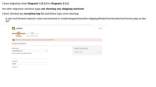 Magento: Migration after a non well formed numeric value encountered in смотреть онлайн