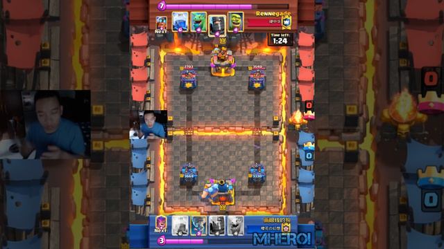 Crazy Bomber Electro Giant Lightning Goblin Cage 👈 Rennegade Clash Royale смотреть онлайн