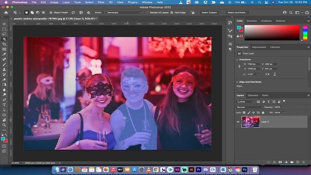 Photoshop 2022 - Object Selection Tool - Auto Hover смотреть онлайн