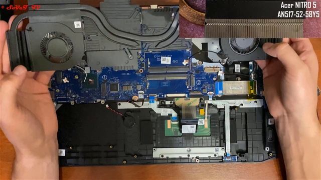 ? Acer Nitro 5 AN517-52 | РАЗБОРКА ОБЗОР АПГРЕЙД СБОРКА | DISASSEMBLY REVIEW UPGRADE ASSEMBLY смотреть онлайн