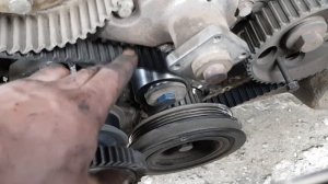 Замена Ремня ГРМ Ford Transit 2.5D Краб. Форд Транзит. Своими руками. Ремень, метки ГРМ