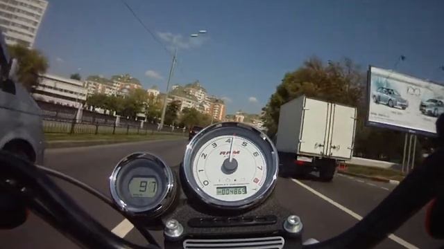 на харлее по набережной.MOV смотреть онлайн