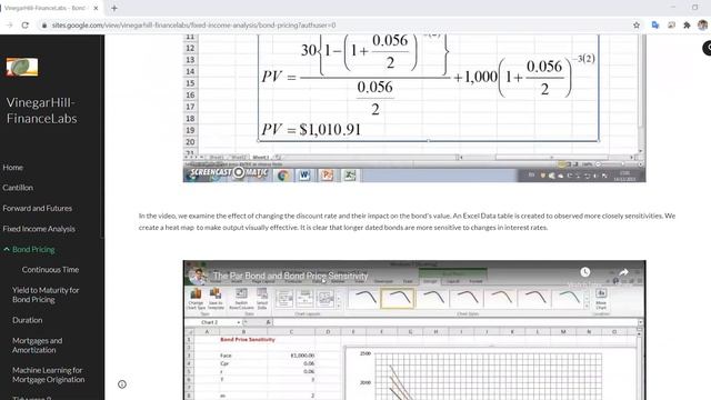 Simple Python for estimating the PV of Bond with Annuity смотреть онлайн