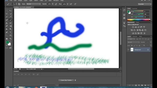 Adobe Photoshop CS6 Tutorial in urdu class 8 | Learn Adobe Photoshop in urdu | Brush tool смотреть онлайн