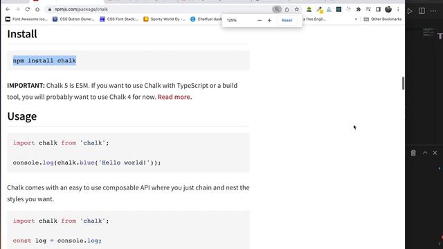 express js bangla tutorial 22 : chalk npm package смотреть онлайн