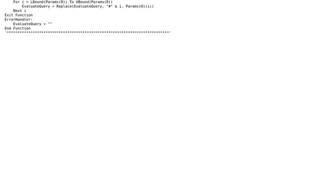 Code Review: Making VBA generated dynamic SQL statements safe against injection смотреть онлайн