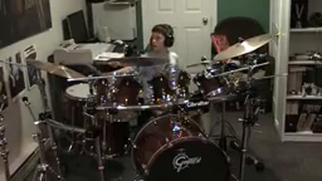 Black Cat Bone - "Devil in Disguise" (drum cover) смотреть онлайн