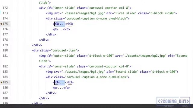 #38 Coding DIY Bootstrap4 : Project Carousel Slider смотреть онлайн