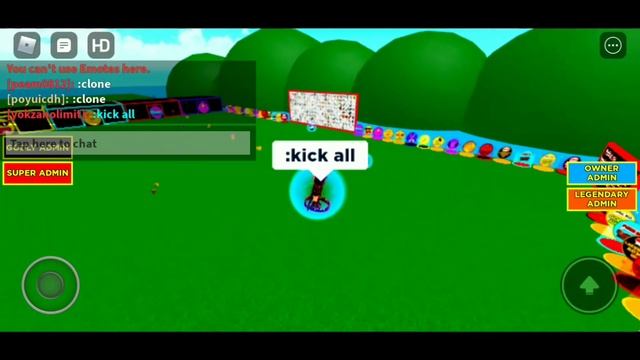 Roblox - Free admin " :kick all " смотреть онлайн