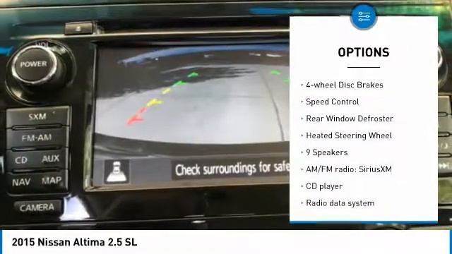 2015 Nissan Altima 2015 Nissan Altima 2.5 SL FOR SALE in Victorville, CA T71683 смотреть онлайн