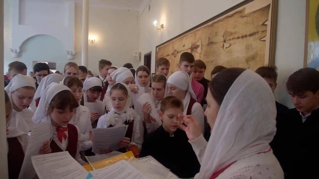 4 видео-Пасхальная литургия в школьном храме ТЕПСОШ во имя свт.Тихона Задонского 26 апреля 2022 смотреть онлайн