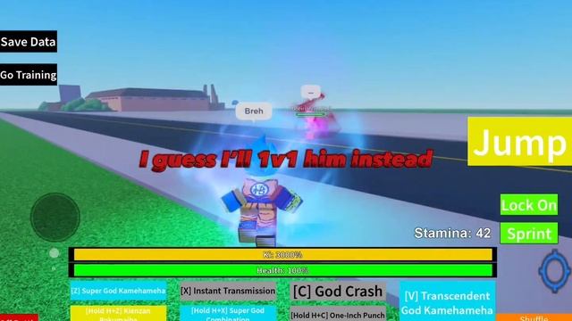 1v1ing until I lose pt.2(dragon ball r revamped)#roblox #dragonball смотреть онлайн